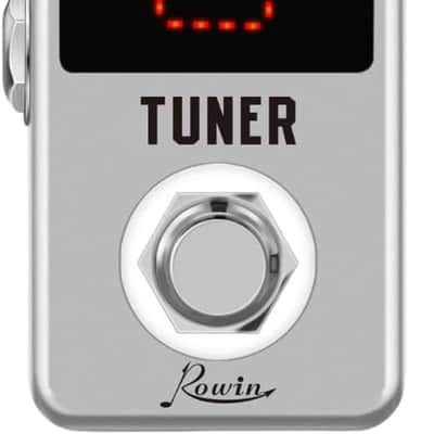 Rowin High Precision Guitar Chromatic Tuner Pedal Ture Bypas (Price includes the import duty for US buyer)s image 2