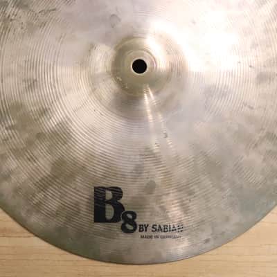Sabian 14" B8 Hi-Hat Cymbals Vintage 1980's image 3