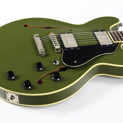 2024 Collings I-35 LC AGED Olive Drab Green | Throbak SLE-101 Plus MXV, Ameritage Case image 17
