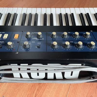 Korg PolySix 220v + Midi ModyPoly HiRes Tubbutec + Korg Flightcase image 10