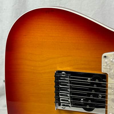 Fender American Deluxe Telecaster Guitar with Case 2008 - Aged Cherry Sunburst / Rosewood fingerboard image 6