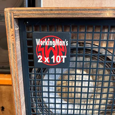 SWR Working Man's 2x10 Stripped Wooden Bass Cabinet image 2