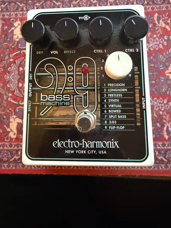 Electro-Harmonix Bass9 Bass Machine 2019 - Present - Black image 1