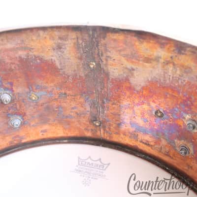 *Pearl Copper Timbales 13,14x6"Latin Percussion Drums Made In Japan Vintage 60s* image 15