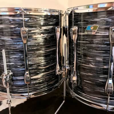 Ludwig Classic Maple 13/16/18/26 Black Oyster Pearl Black Oyster Pearl image 6