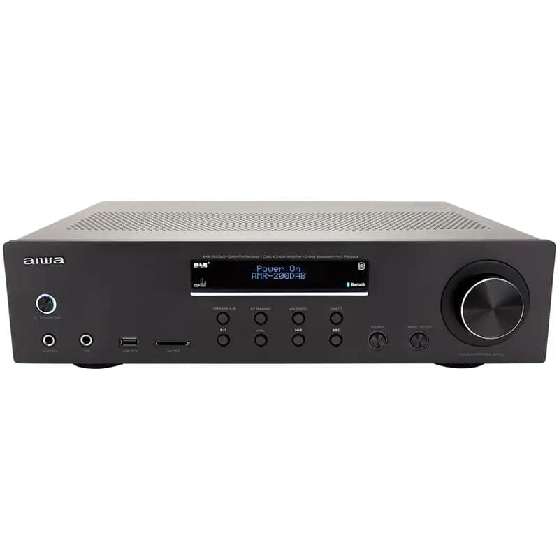 SINTOAMPLIFICATORE STEREO MULTI-APPLICAZIONE BUETOOTH 200W AMR-200DAB image 1