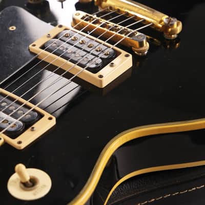 1976 Gibson Les Paul Custom Ebony image 9