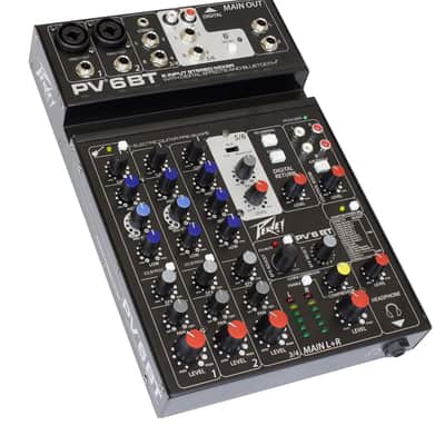 Peavey PV® 6BT Compact Mixer 6 Channel with Bluetooth image 3