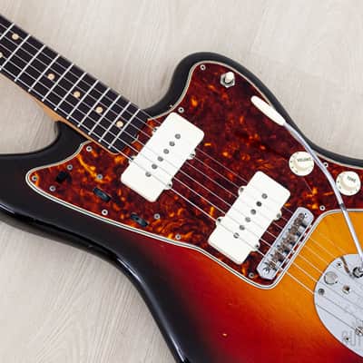 1958/1961 Fender Jazzmaster Employee Build Vintage Pre-CBS Offset Guitar Sunburst 100% Original w/ Case, Hangtag image 7