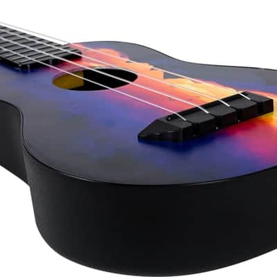 Flight TUS-EE SUNSET Elise Ecklund Signature Travel Soprano Ukulele New - Sunset image 8