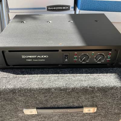 Crest Audio FA-601 Power Amplifier 1990s - Very Black image 1