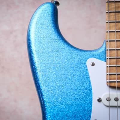 XOTIC USA XSC-1 Medium Relic California Classic "Blue Sparkle + Maple" (2019) image 7