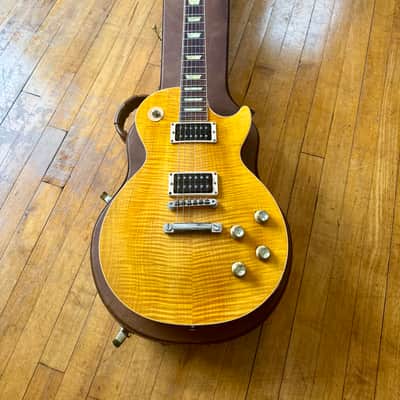 Gibson Les Paul Classic Plus w/ OHSC - Great Top, Upgraded Wiring Harness, 8.8 lb, 2001 image 4