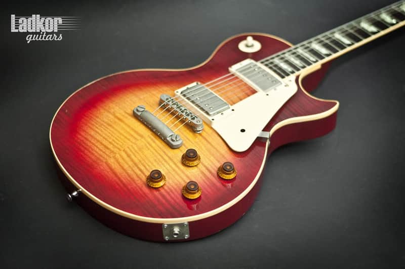 1981 Gibson Les Paul Heritage Series Standard 80 1980 Sunburst Pre Historic 1959 Reissue R9 59 Flame image 1