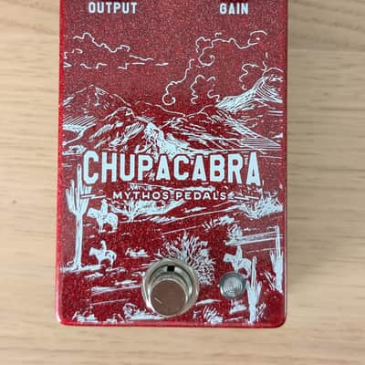 Mythos Pedals Chupacabra Late-2010s - Red print image 1