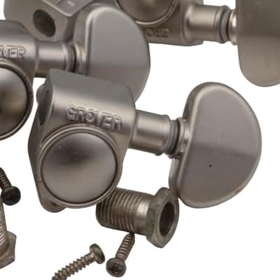 Grover Rotomatic Nickel aged Tuners 3/3 fits Gibson image 2