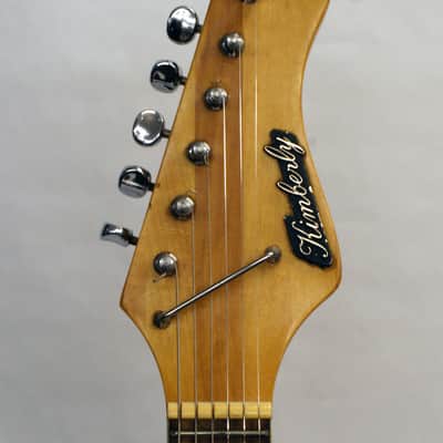 Rare Vintage Sixties Greenburst Kimberly 4 Pickup Guitar | Reverb