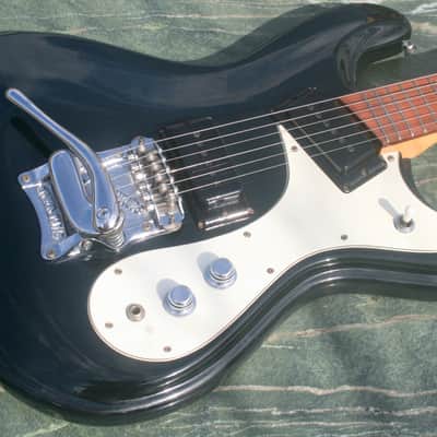 Morales ZES-300 "Ventures" guitar 1960's - Black image 13