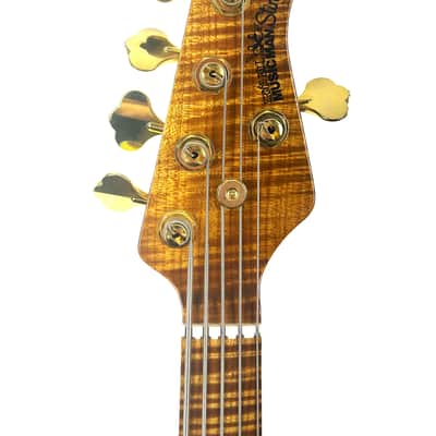 Ernie Ball Music Man Ball Family Reserve StingRay 5 Fretless 2022 - Cherry Sunburst image 5