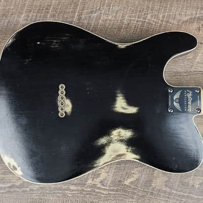 MyDream Partcaster Custom Built - Heavy Relic Black Bindings Hepcat 55 image 10