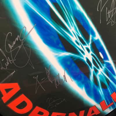 Rick Allen's 1992 Def Leppard Adrenalize Tour DW and Hart Drum Set (#4). Autographed! image 3
