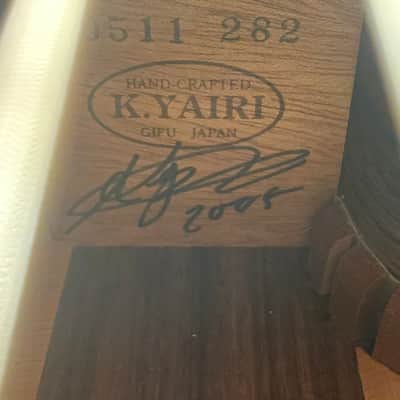 K. YAIRI Masterworks DYM95C - Solid Sitka Spruce/Solid Indian Rosewood/Ebony features image 11