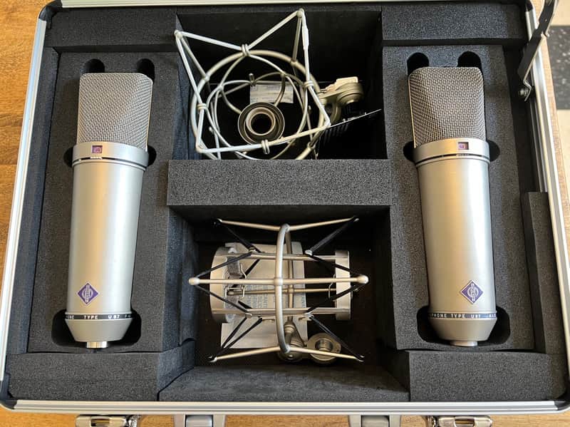 Neumann U87 PAIR Vintage 1970-1980's (NOT Ai series) image 1