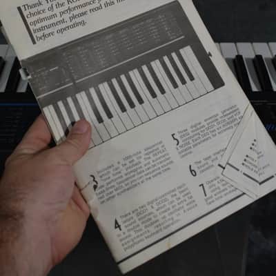 Korg Poly 800 ii Polyphonic Synthesizer Vintage 1986 w Original Box & Manual We Ship FAST image 8