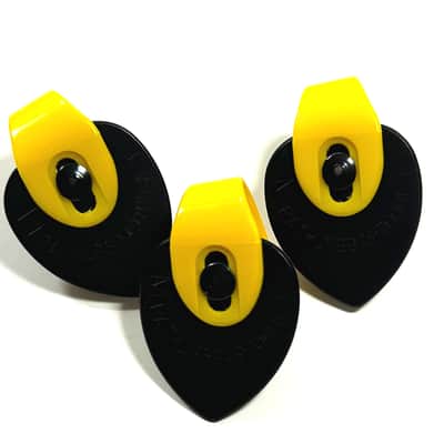 Fred Kelly Picks Thumb Bumblebee Jazz Teardrop Left Hand Light 3 Picks