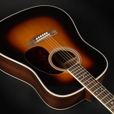 2022 Martin D-35 Standard Reimagined - 1935 Sunburst | USA All Solid Dreadnought Acoustic Guitar 3-Piece Back | OHSC image 8