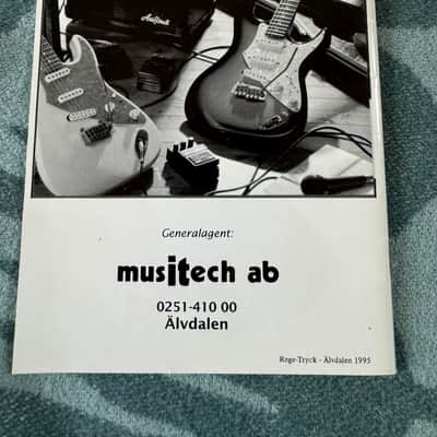 Hagstrom Pricelist for Electric Guitars and basses [Printed in Älvdalen, Sweden] 1995 image 2