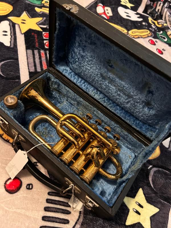 Amati Piccolo Trumpet Mid 70’s - Brass image 1