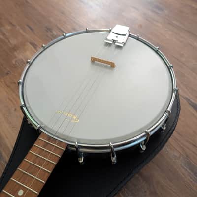 John Grey And Sons 25 Fret 5 String Vintage Banjo W/Original Case England image 5