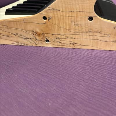 Moog Sub Phatty & Little Phatty、 Stag2 replacement side panels. " Aqua Timber Japanese Horse Chestnut A4 " Oil Gel Glossy finish. image 3