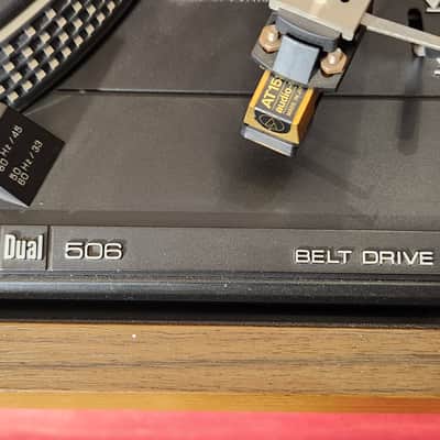 Dual CS506 Belt Drive Turntable Wood w/ Audio Technica AT15Sa Cartridge image 4