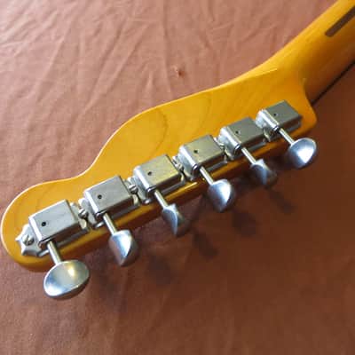 Lefty, Left Handed Fender American Vintage ‘52 Telecaster Reissue, Maple Fretboard, Butterscotch Blo image 19