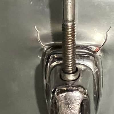 Slingerland  Magnum snare drum  1970-80 - Pewter image 6