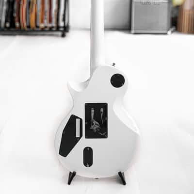 2021 ESP LTD GH-600 Gary Holt Signature in Snow White. EMG image 4