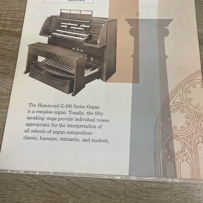 Hammond/Leslie - Lot of Manuals, Booklets and Misc Documents - 1950s-1970s image 5