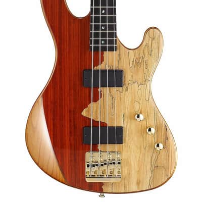 Cort, Jeff Berlin Rithimic 4-String Bass Guitar, Right, Natural Glossy, Full (RITHIMICNAT) image 1