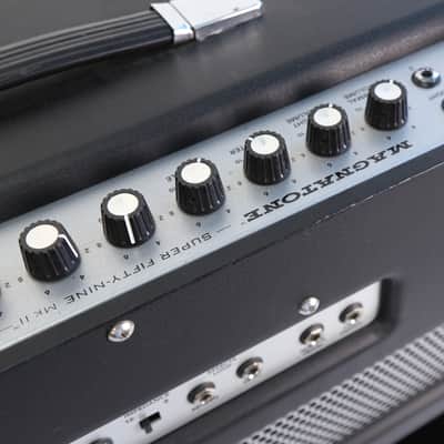 Magnatone Super Fifty-Nine M80 45-Watt 1x12" Guitar Combo 2018 - Present - Black image 5