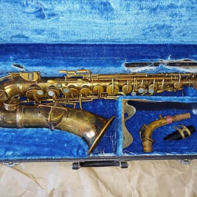 Vintage Antique York Alto Saxophone, USA 1930, Good Condition image 1