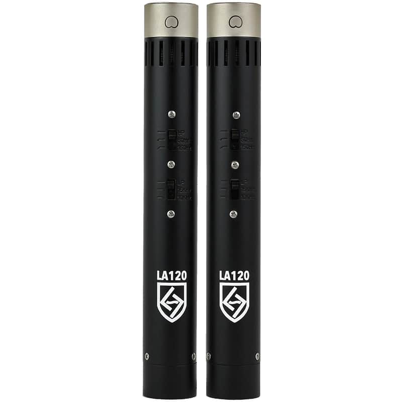 Lauten Audio LA-120 Small Diaphragm FET Condenser Microphone Stereo Pair image 1