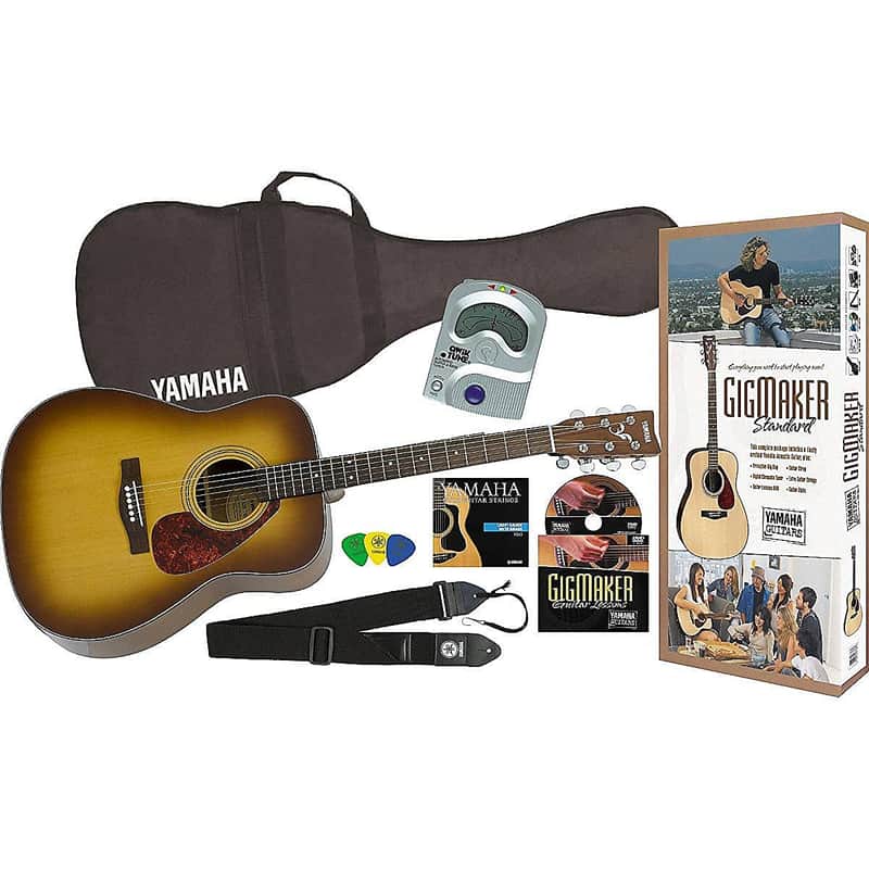 Yamaha GigMaker Standard Acoustic Pack Tobacco Sunburst image 1