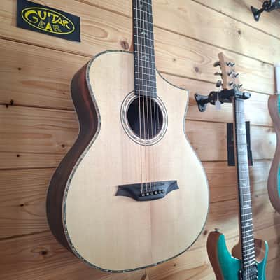 Bromo BAR5CE – All Solid Acoustic Electric Guitar – Natural image 9