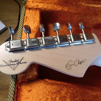 2010 Fender Custom Shop Eric Clapton Stratocaster Mercedes Blue ! image 11