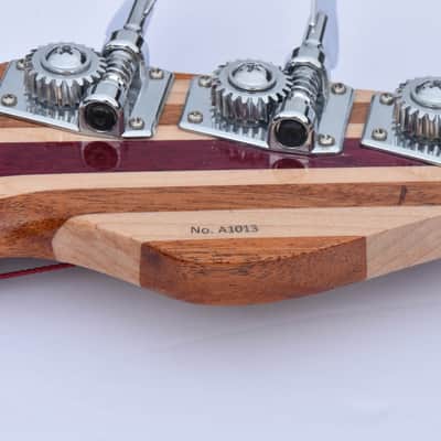 Ankh Instruments Woodie (new), 35" scale, L/H, 4 string, Jazz Bass,2021, 2021, Butter Cream image 13