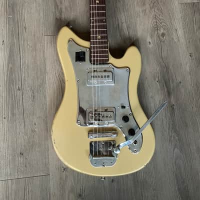 Teisco Sorrento E-10 1960's Guitar Gold image 1