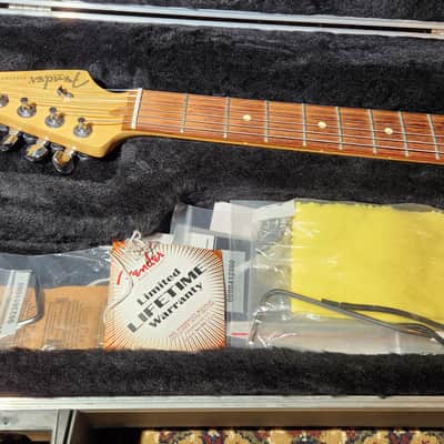 2011 Fender American Standard Stratocaster with Rosewood Fretboard - Sienna Sunburst image 20