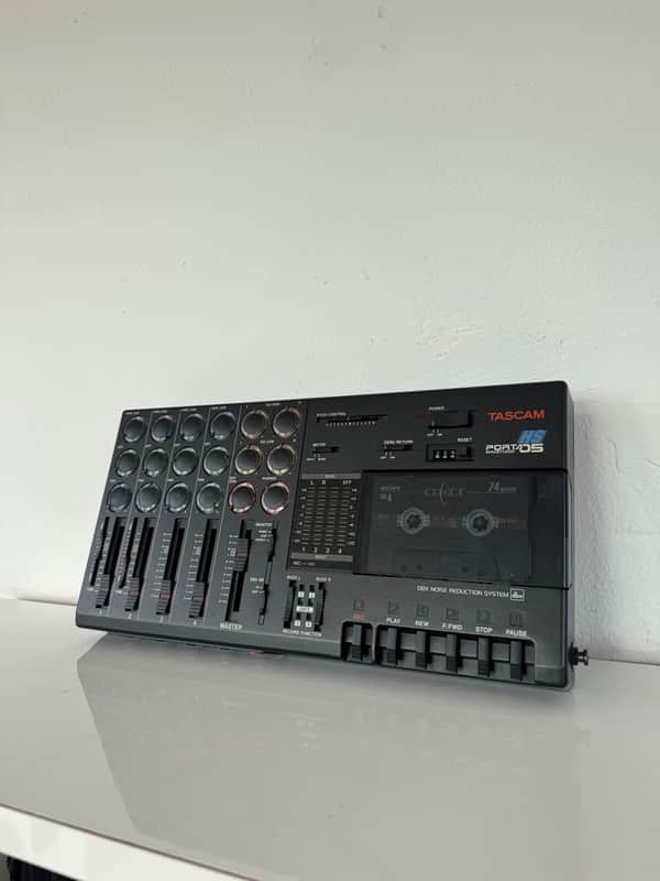 TASCAM Porta 05 Multitrack Cassette Recorder 1990s - Black image 1